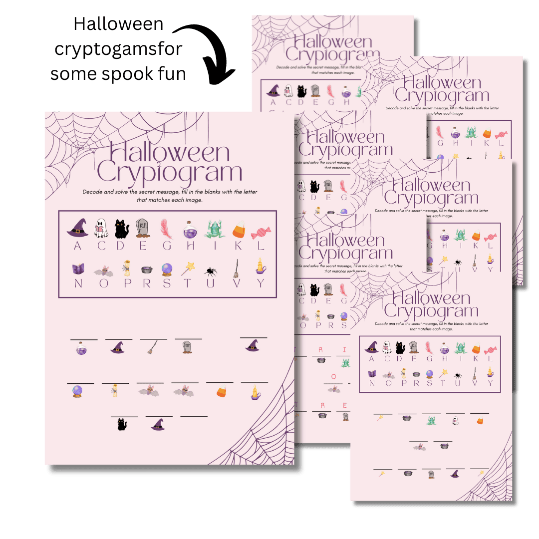 Halloween Printables Game Pack - Image 5
