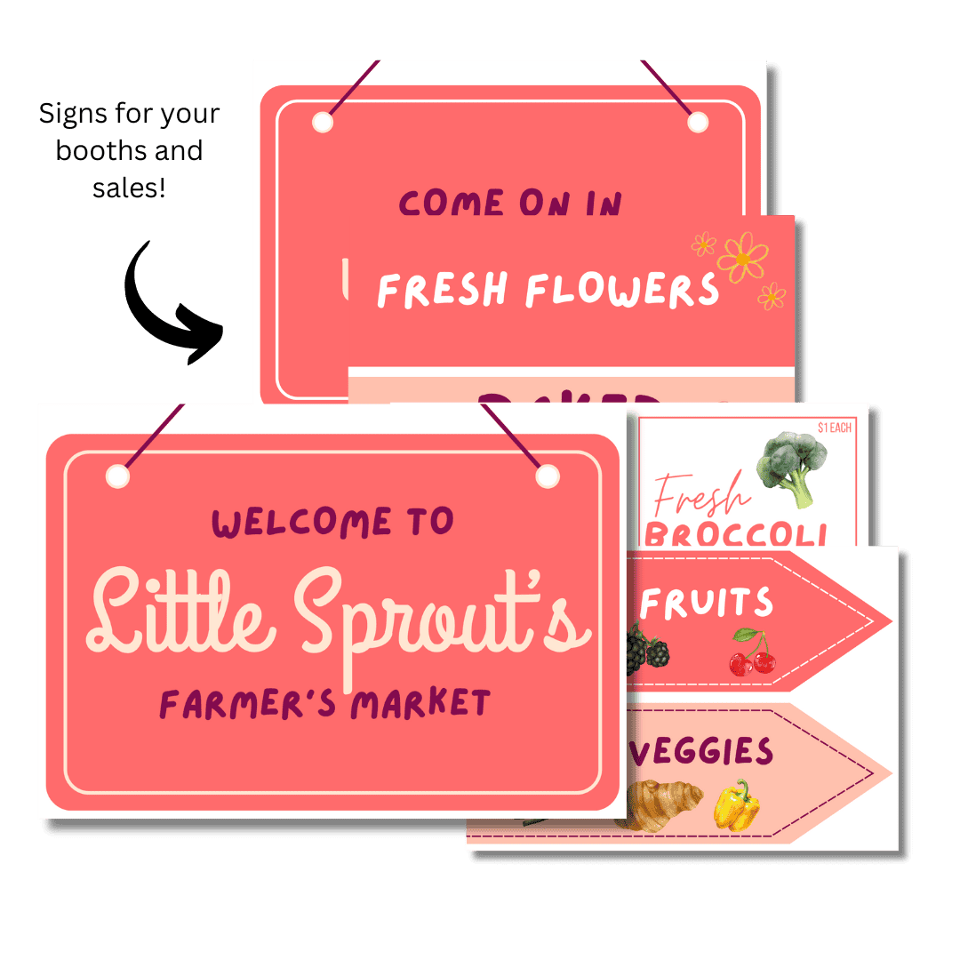 Dramatic Play Kit: Farmer’s Market - Image 2