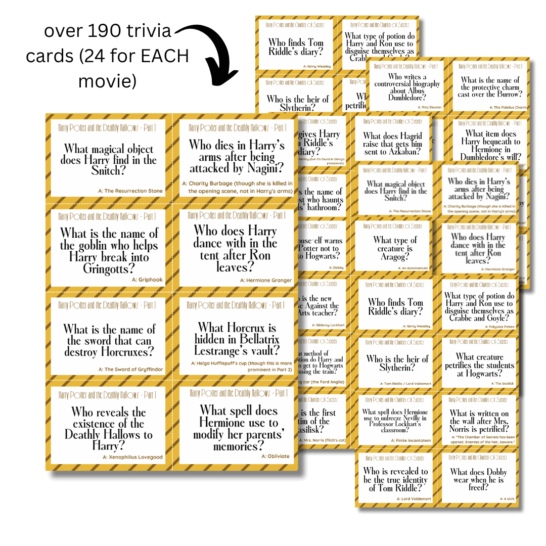 Watch Party Pack: Witches & Wizards (Harry Potter-themed) in Hufflepuff - Image 3
