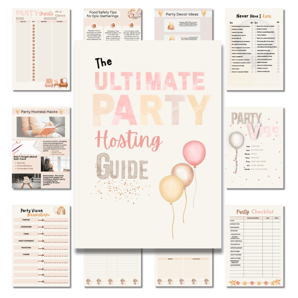 Cover image for party hosting guide