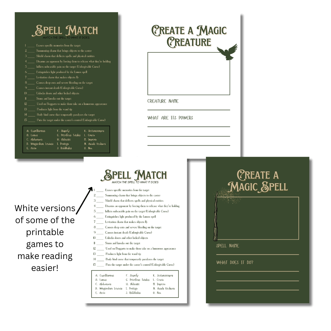 Watch Party Pack: Witches & Wizards (Harry Potter-themed) in Slytherin - Image 2