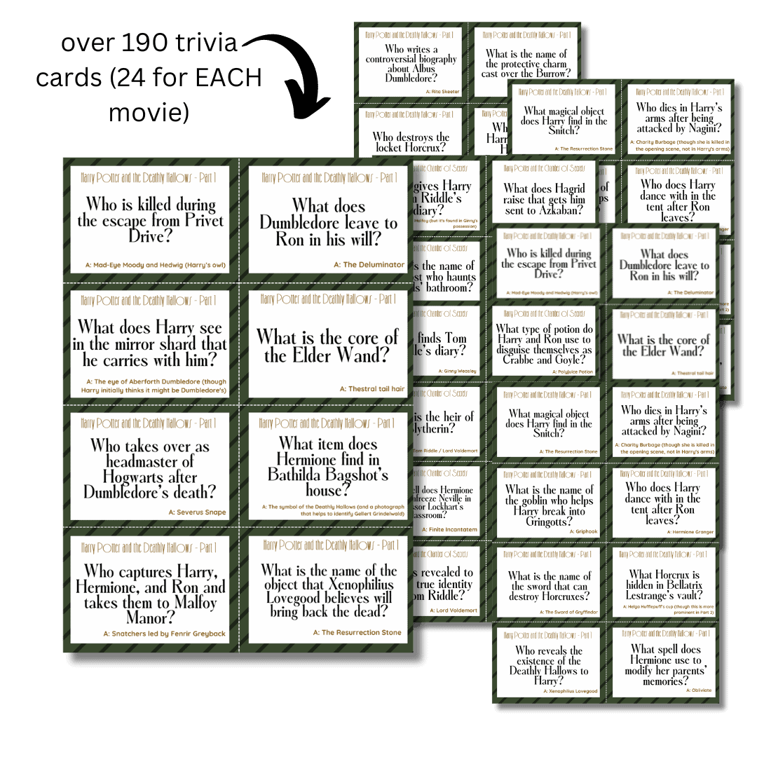 Watch Party Pack: Witches & Wizards (Harry Potter-themed) in Slytherin - Image 3
