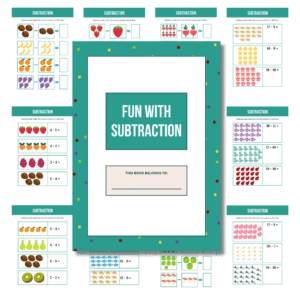 Cover image for fun with subtraction beginner workbook