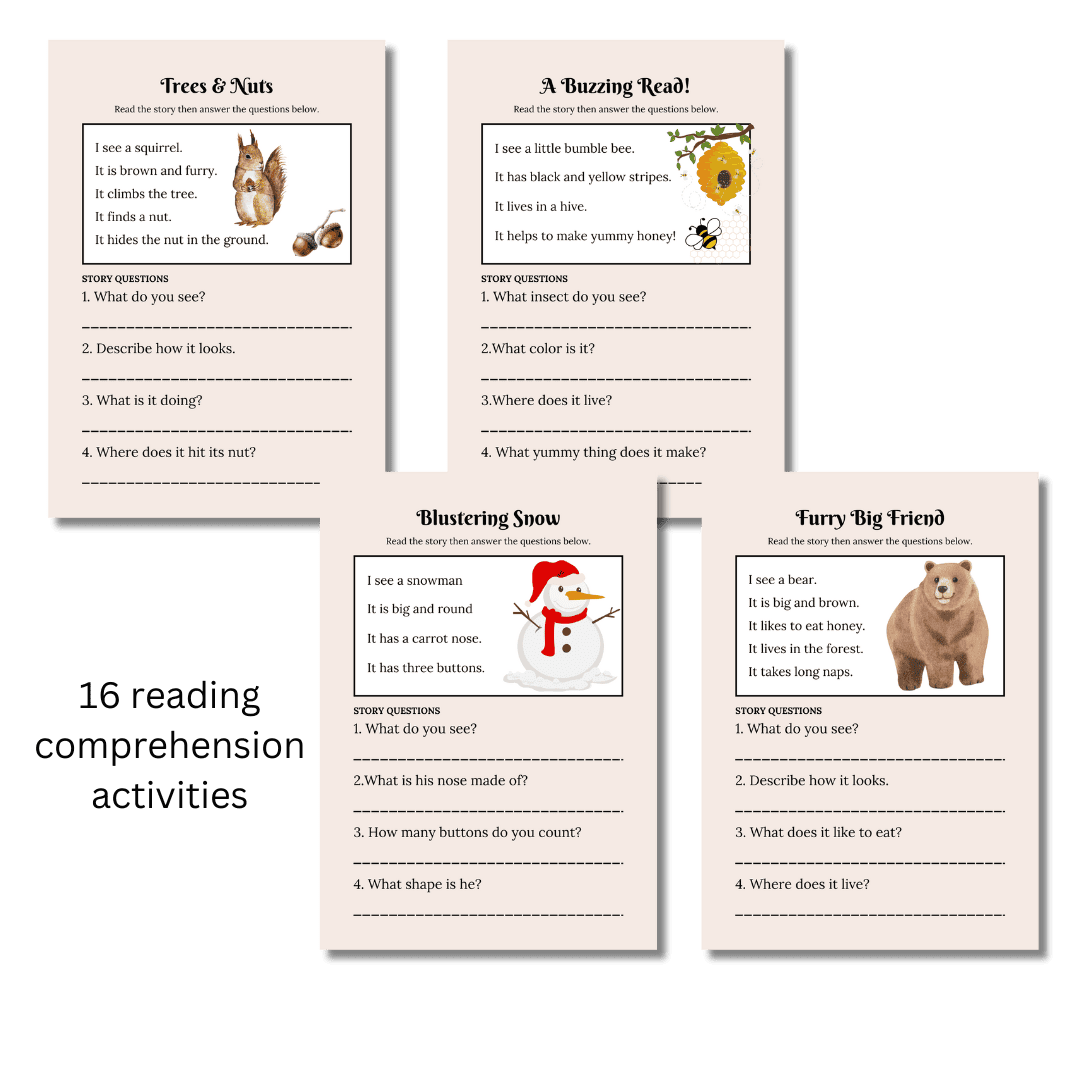 Images for reading comprehension
