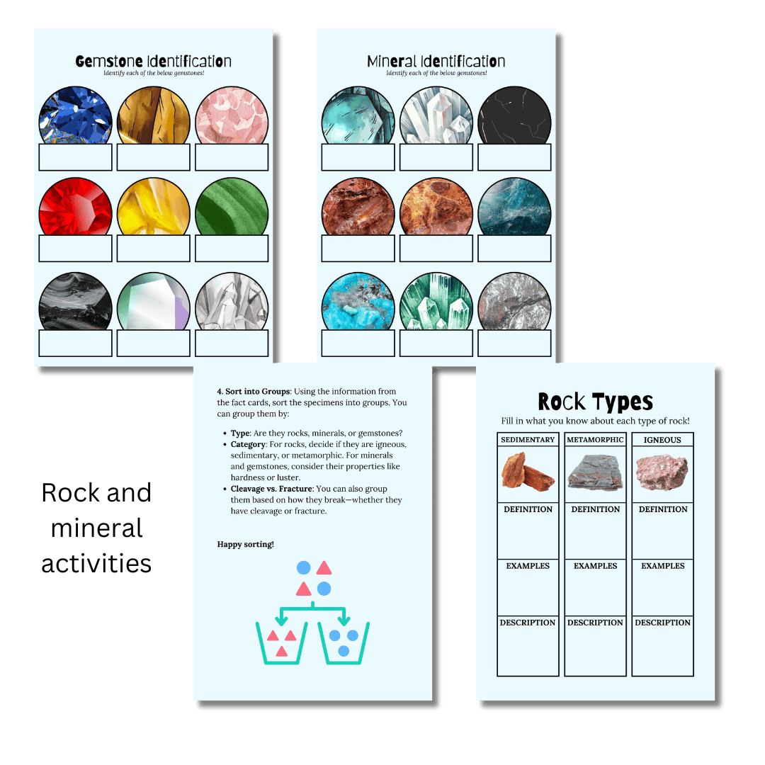 Let’s Study: Rocks & Minerals in Blue - Image 4
