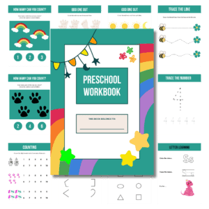 Cover image for preschool workbook