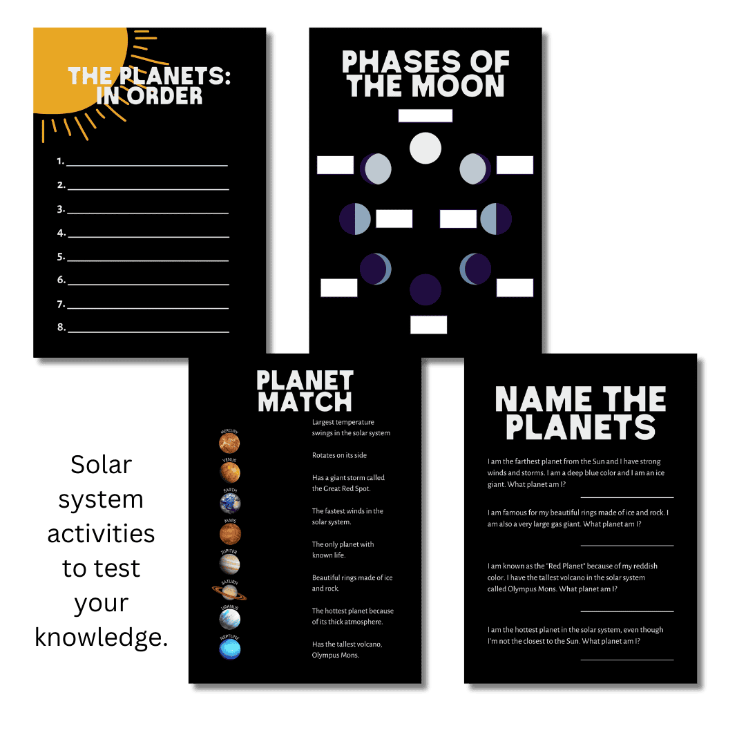 Let’s Study: Our Solar System in Black - Image 2