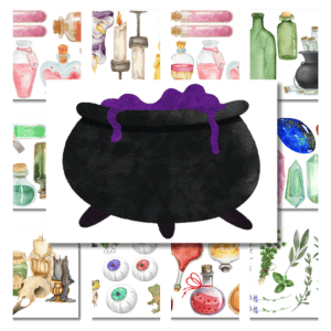 Dramatic Play Kit: Witches Cauldron
