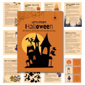 cover for halloween unit study