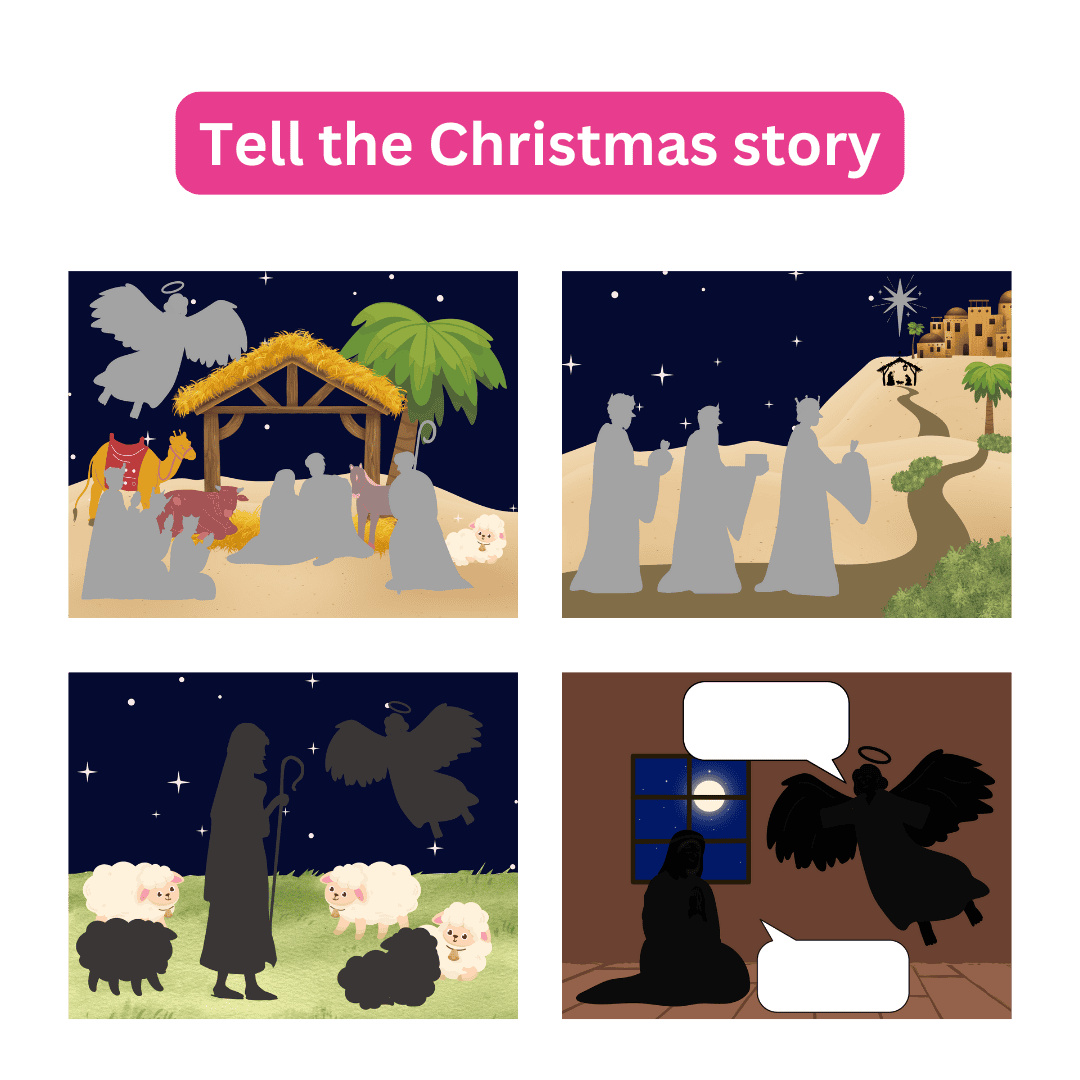 Nativity Busy Book in Pink - Image 2