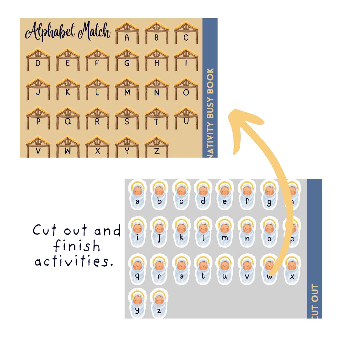 Nativity Busy Book in Sand - Image 3