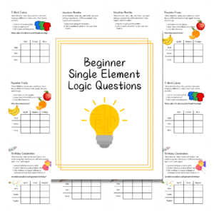 Beginner's Logic Puzzles