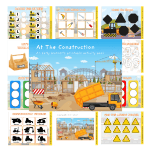 Cover image for Construction Site Busy Book