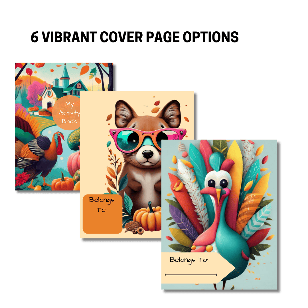 Thanksgiving/Fall Activity Book - Image 2