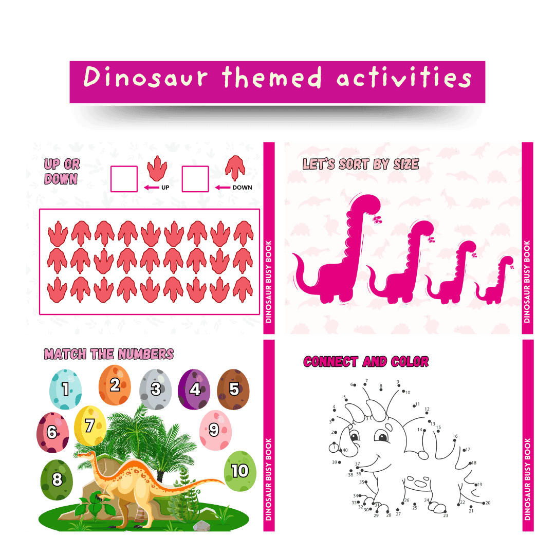 Dinosaur Busy Book - Image 2
