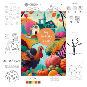 Thanksgiving/Fall Activity Book