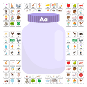 over image for print-and-play ABC match game