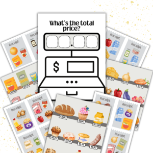 Grocery store math cover image.