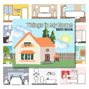 Cover image for Things In My Home Busy Book