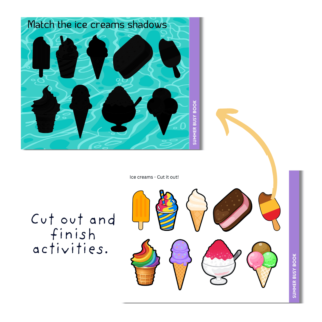 Summer Busy Book in Purple - Image 3