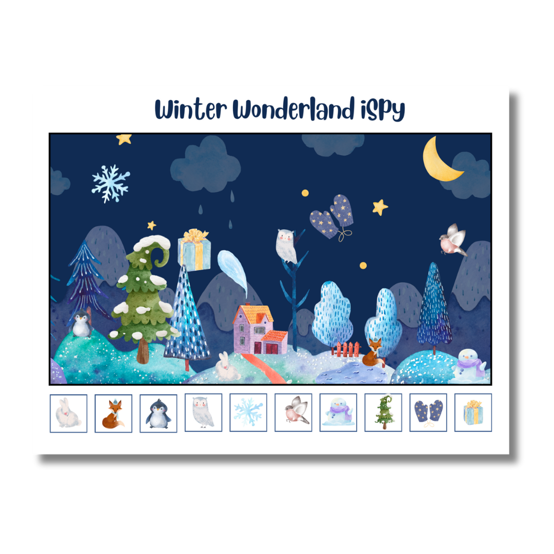 Cover image for the Winter Wonderland iSpy