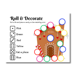 Roll-a-gingerbread house