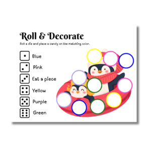Roll a penguin game
