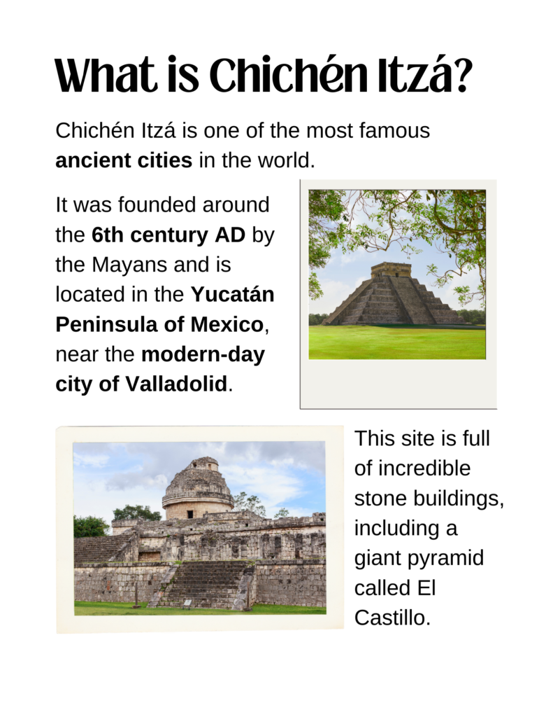 Preview page: What is Chichen Itza