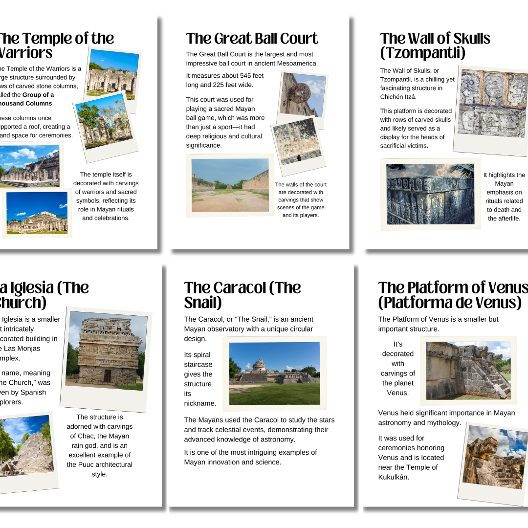 Unit Study: Chichén Itzá - Image 4