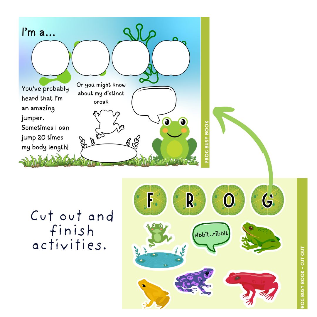 Frog Busy Book - Image 4