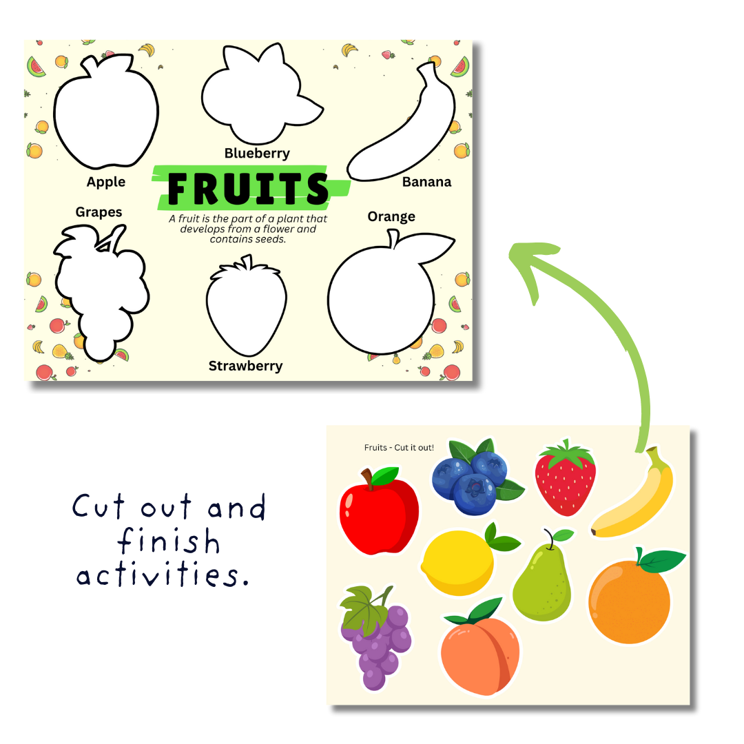 Fruit & Veggies Busy Book - Image 5
