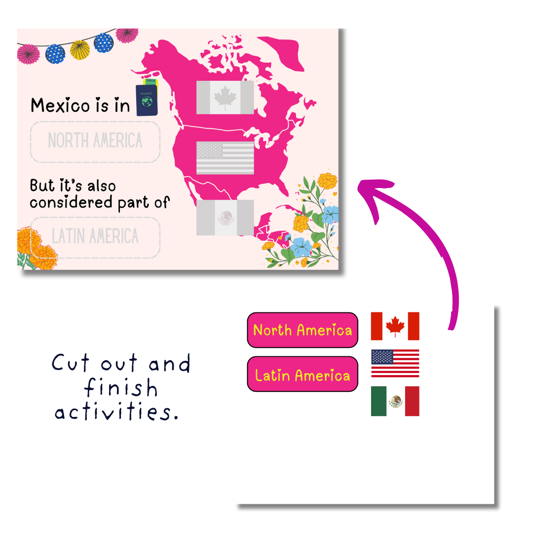 Mexico Busy Book (Canva Template Included) - Image 5