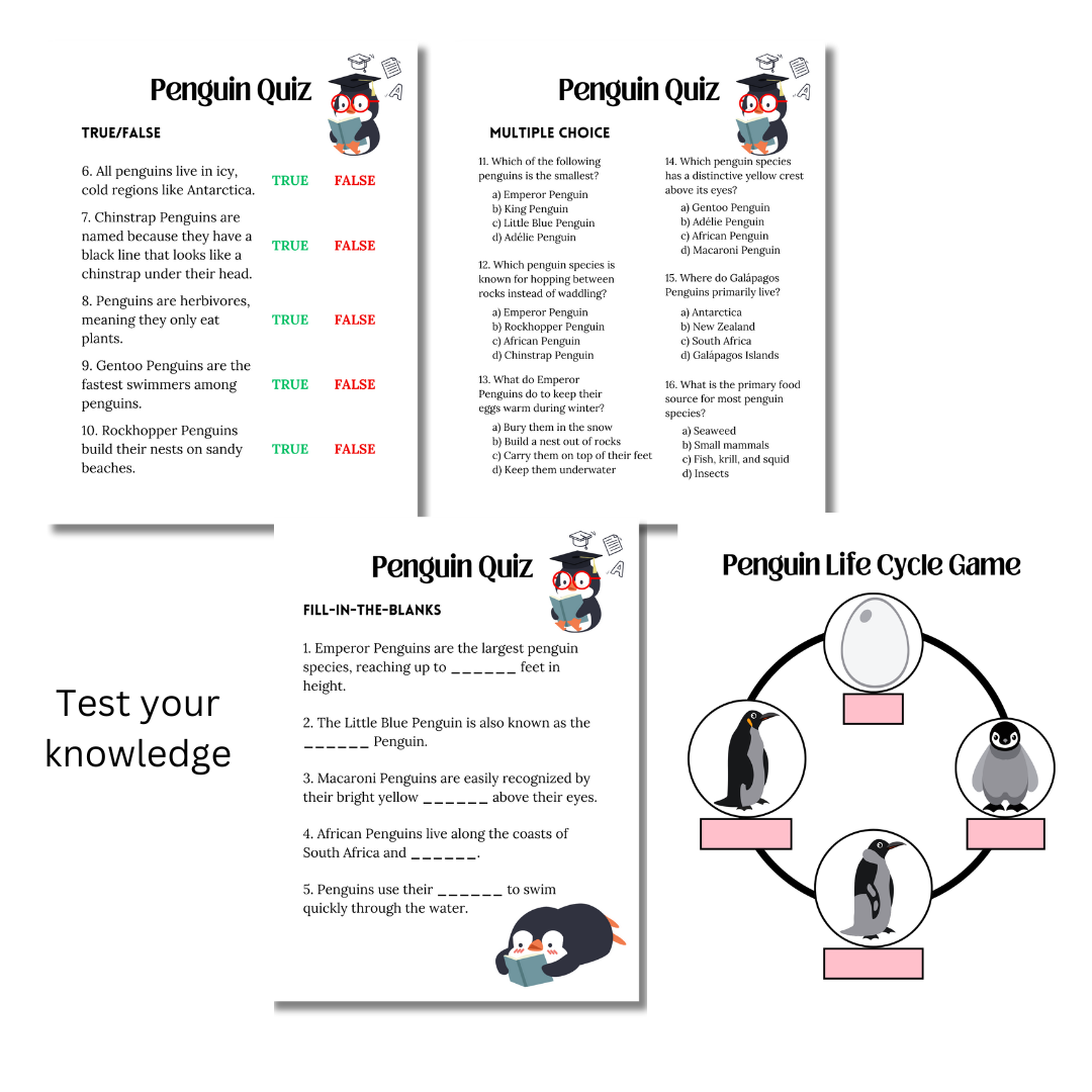 Unit Study: Penguins - Image 3