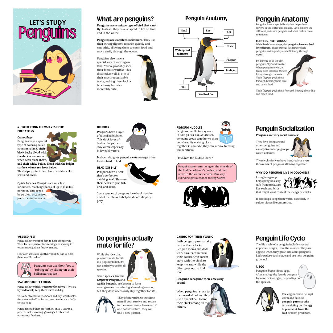 Unit Study: Penguins - Image 5