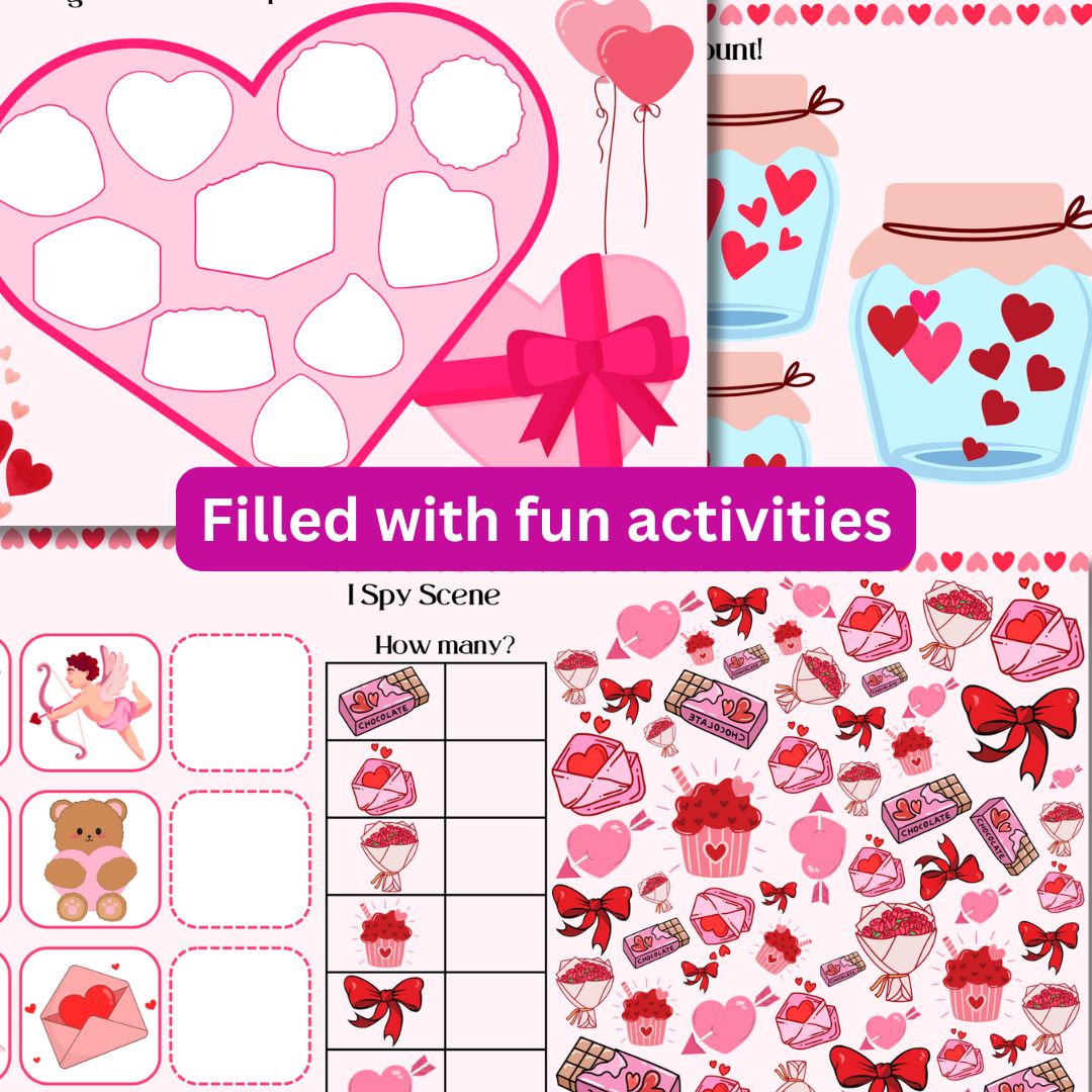 Valentine's Day Busy Book - Image 3