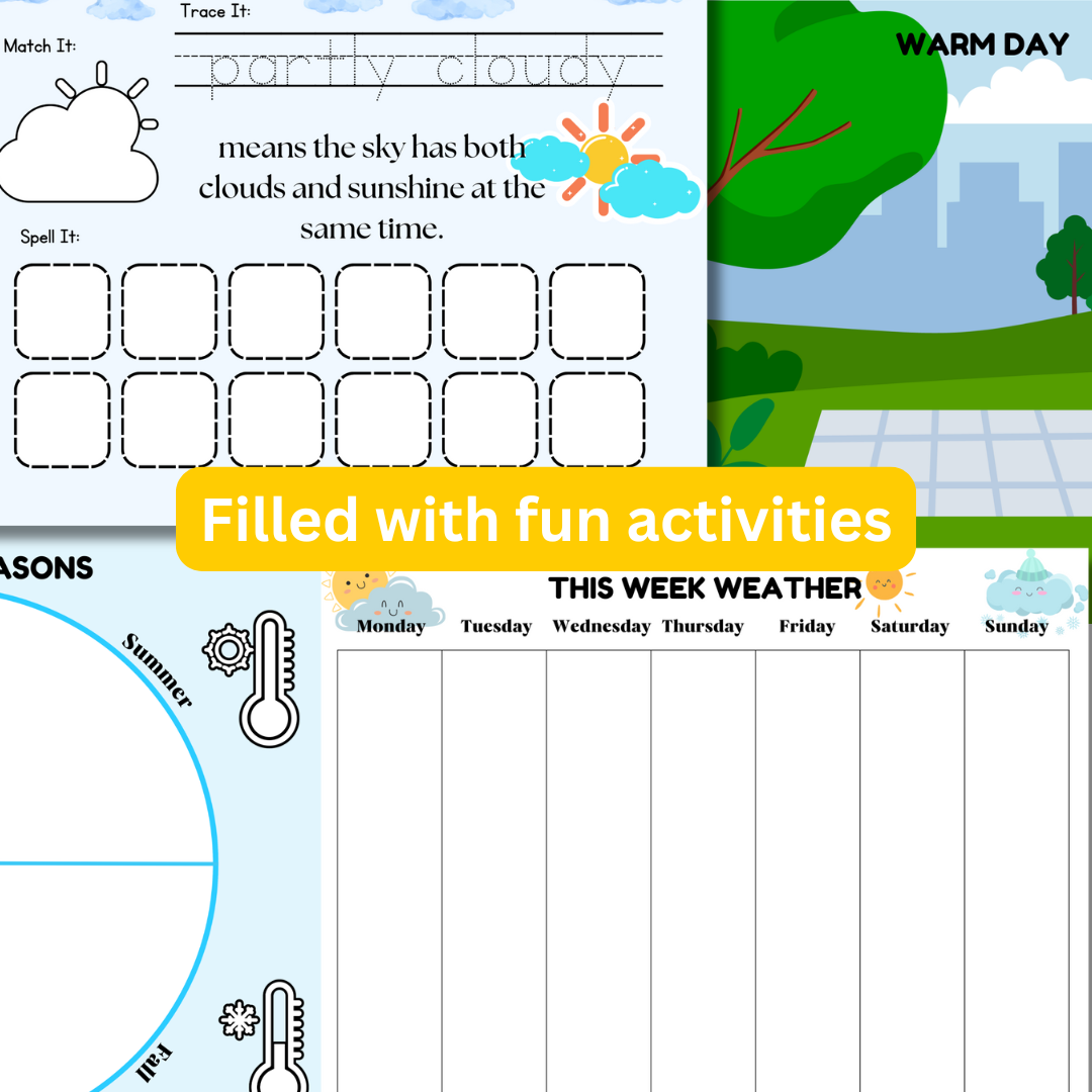 Weather Busy Book - Image 3