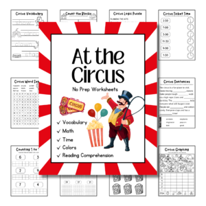 At the Circus cover in red