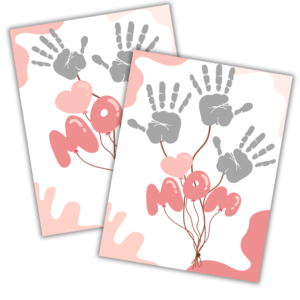 Mother's Day Handprint craft cover