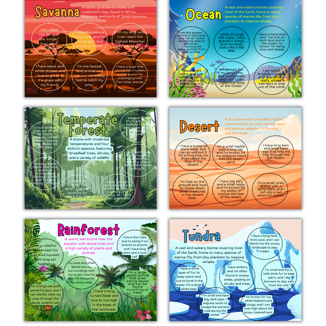 Animal Habitats Busy Brains Activity - Image 3
