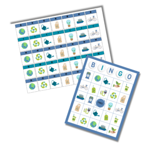 Blue Earth Day Bingo