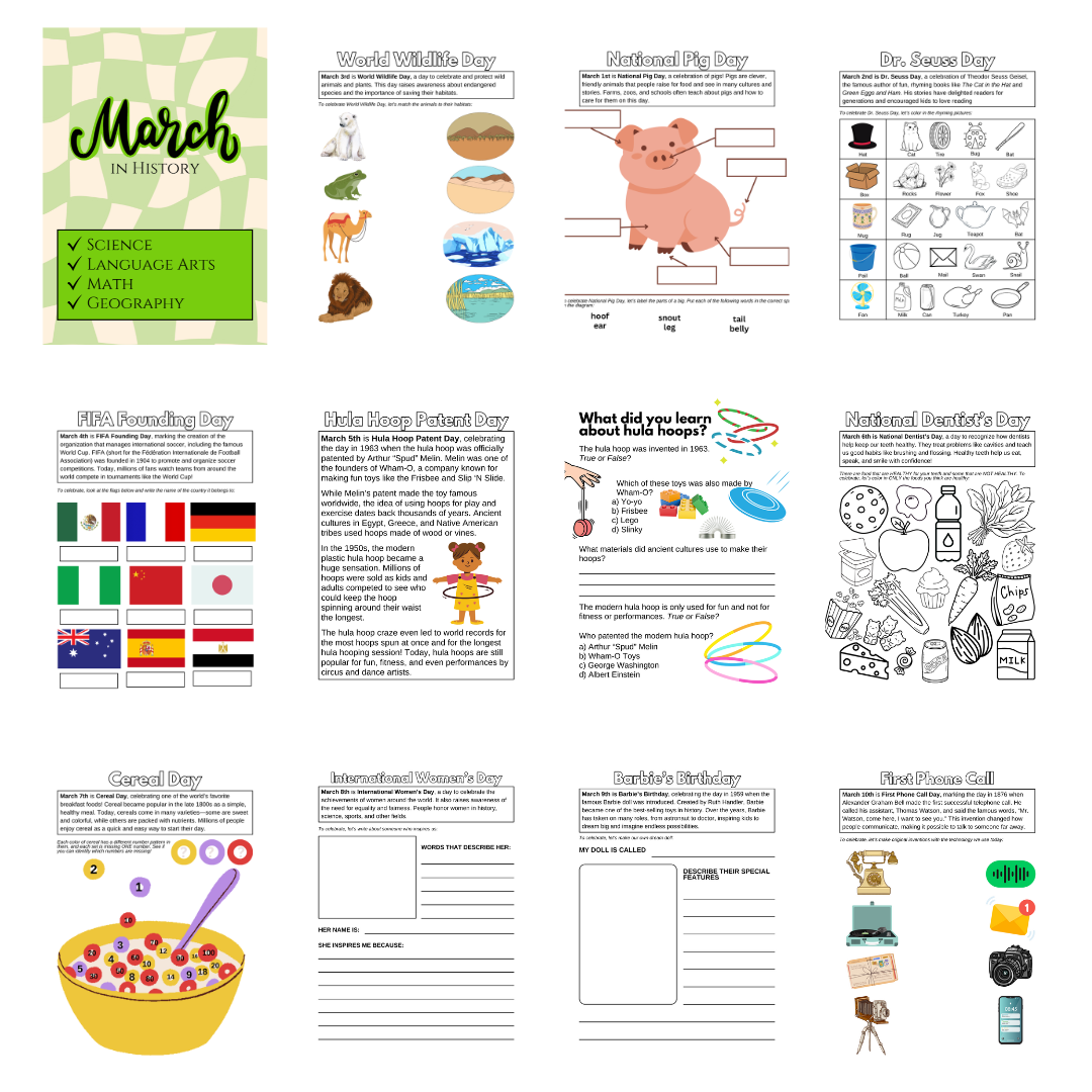 March in History: No Prep Pack - Image 3