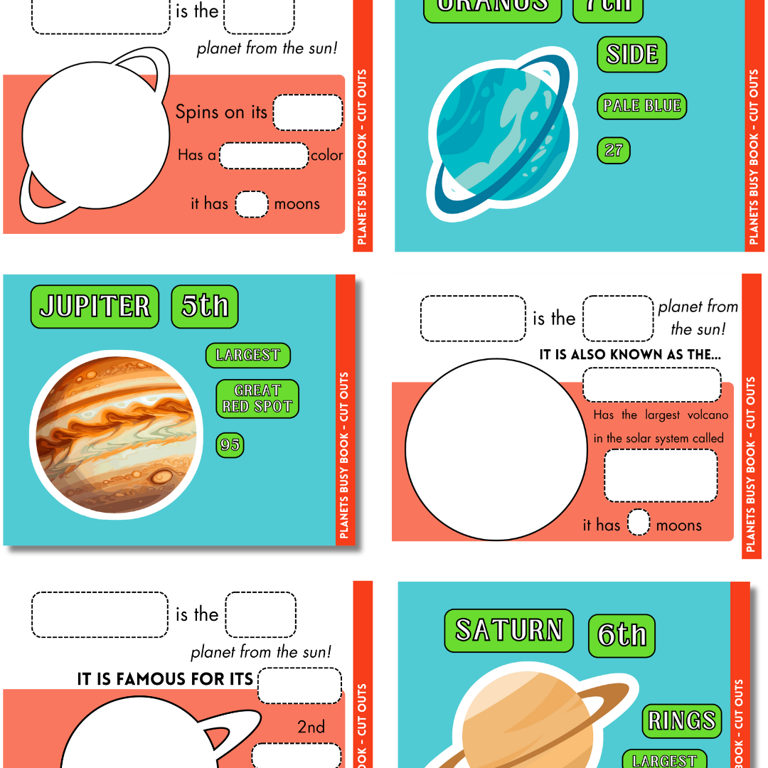 The Planets Busy Brain Book - Image 3