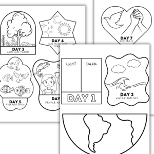Bible Creation Craft