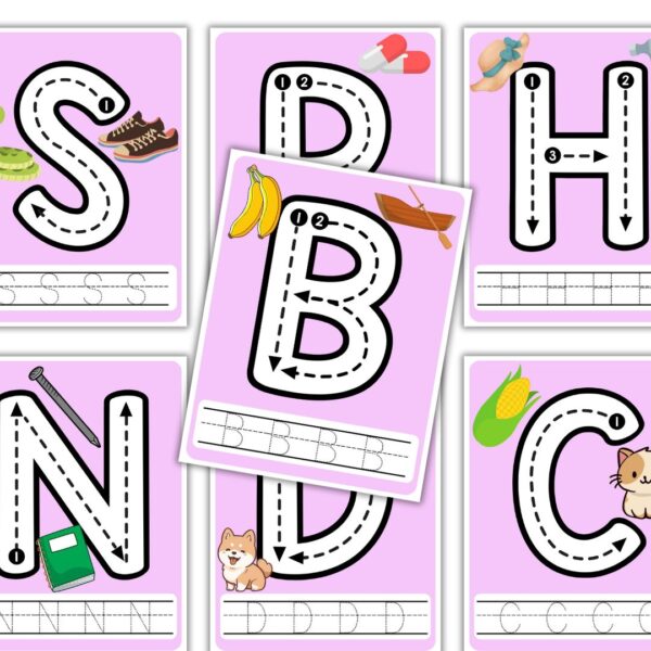 ABC Tracing Pages - Digital Bakerie Shop