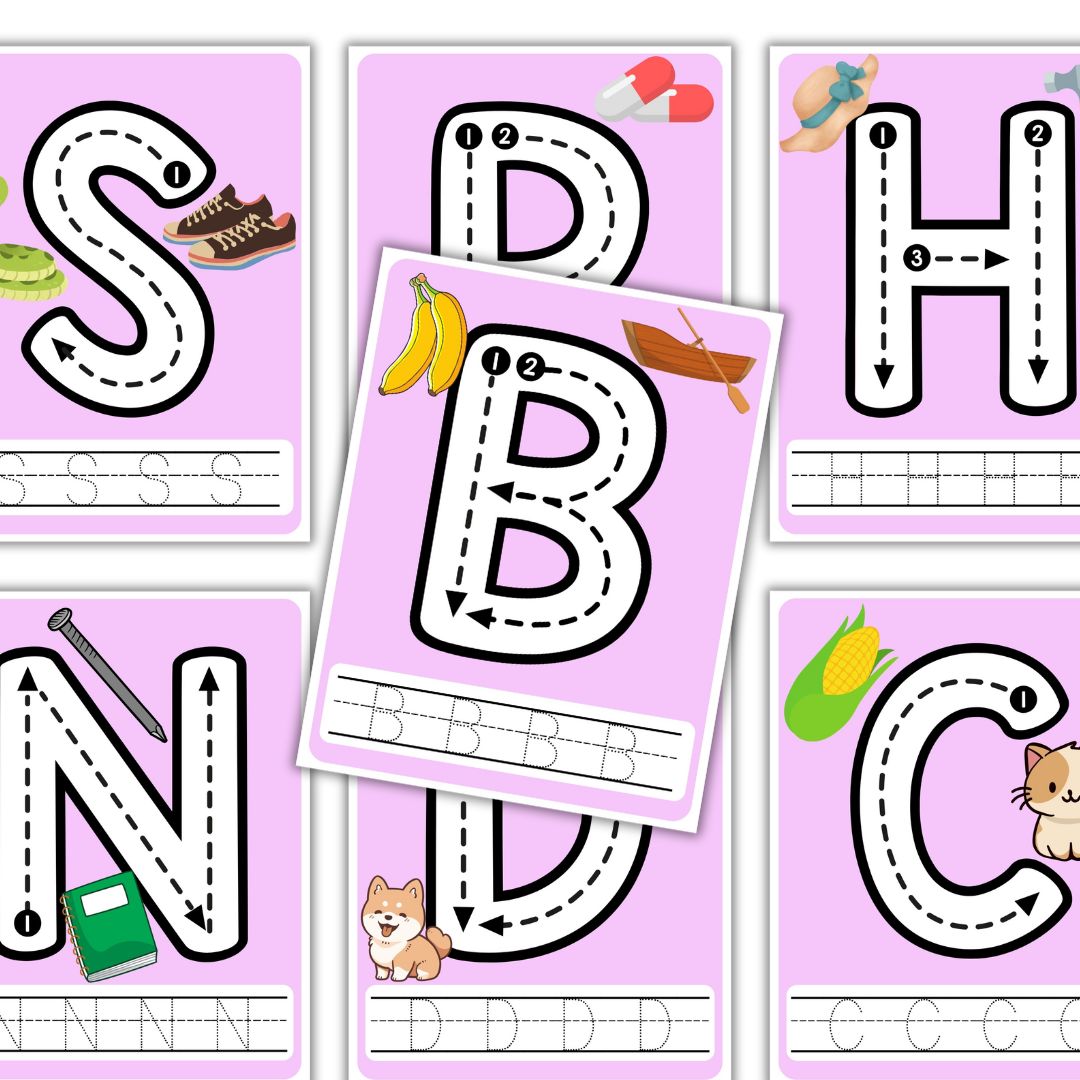 ABC Tracing Pages