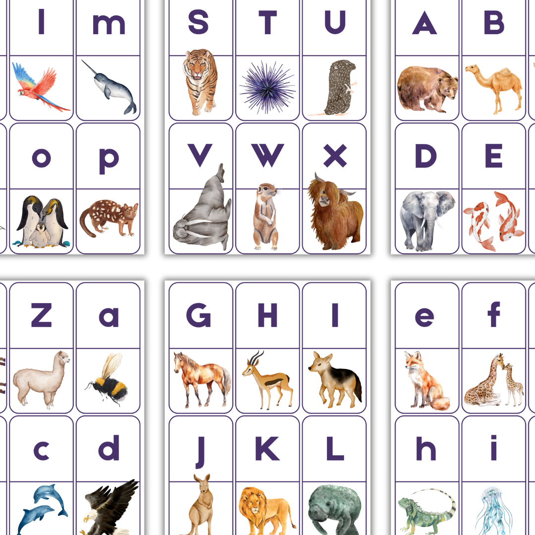 Alphabet Animal Dominos - Image 2