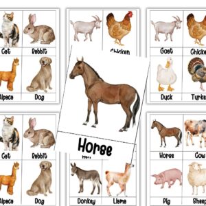 Farm flashcards