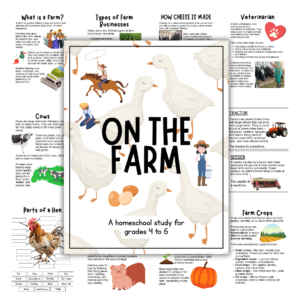 On the farm cover for grades 4 to 6