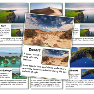 Landforms Flipbook