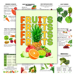 Cover for fruits unit study